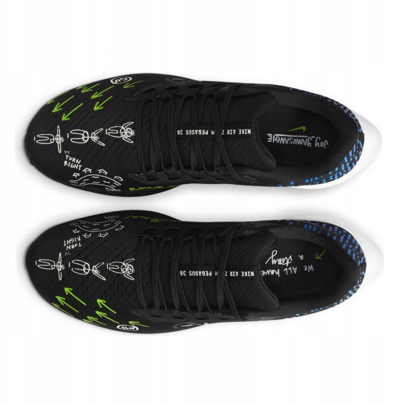 Sapata Nike Air Zoom Pegasus 38 M DM3274-001 preto 3