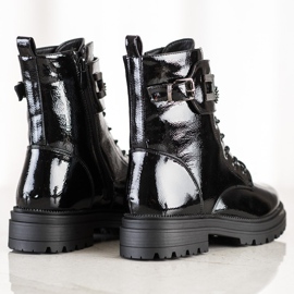 S. BARSKI Trabalhadores lacados com corrente S.BARSKI preto 1