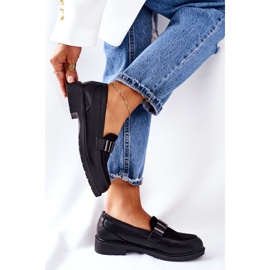 S.Barski Sapatos femininos pretos da Montius 1