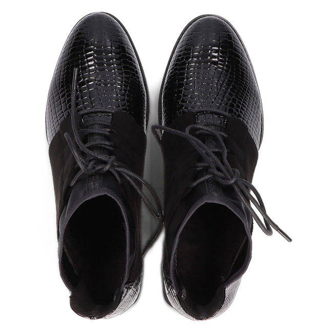 Botas femininas de couro Filippo preto DBT3034 / 21 BK 4