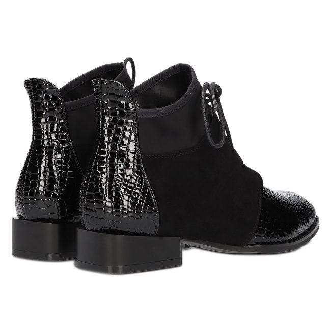 Botas femininas de couro Filippo preto DBT3034 / 21 BK 5