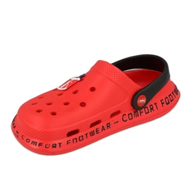 Chinelos de espuma infantil Befado - vermelho 159Y102 4