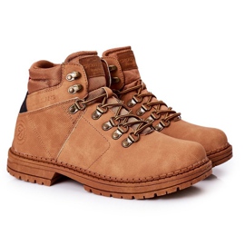 Sapatos de trekking masculino Cross Jeans EE1R4031C Camel castanho 2