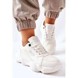 Sapatos esportivos femininos Memory Foam Big Star II274359 Branco 2