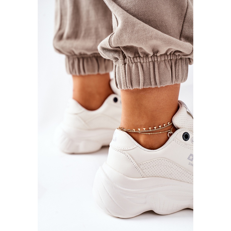 Sapatos esportivos femininos Memory Foam Big Star II274359 Branco 1