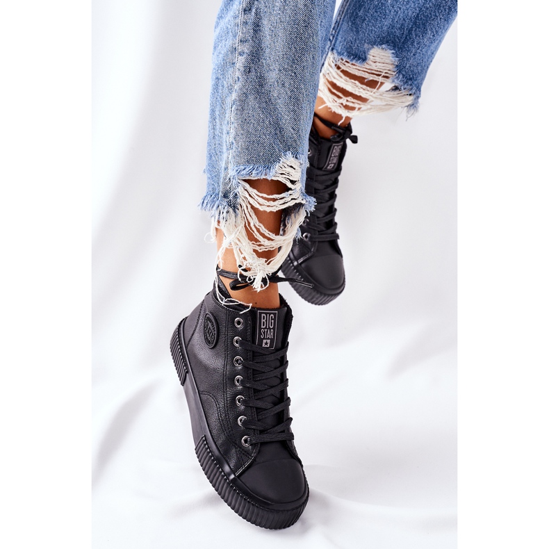 Tênis de alto isolamento Big Star II274157 Preto 2