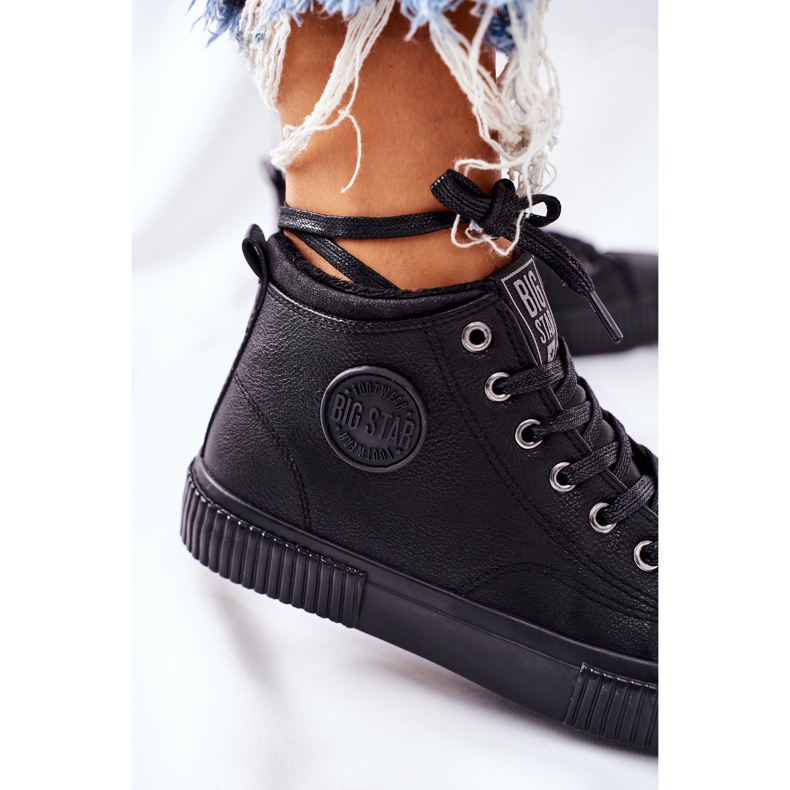 Tênis de alto isolamento Big Star II274157 Preto 1