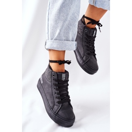 Tênis com alto isolamento Big Star II274147 Preto 2