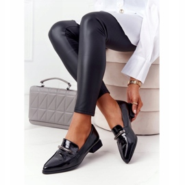 S.Barski Elegant Mocassins S. Barski Premium Lacquered Black preto 5