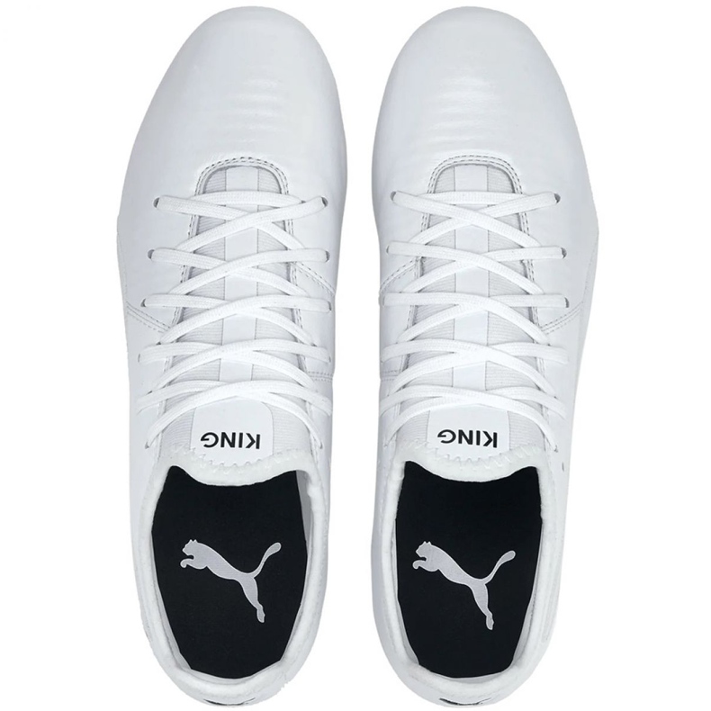 Chuteiras Puma King Pro Fg M 105608 05 branco branco 1