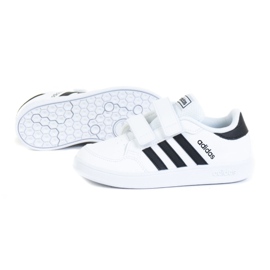 Sapatos Adidas Breaknet I Jr FZ0090 branco 1 Sapatos Adidas Breaknet I Jr FZ0090 branco 1