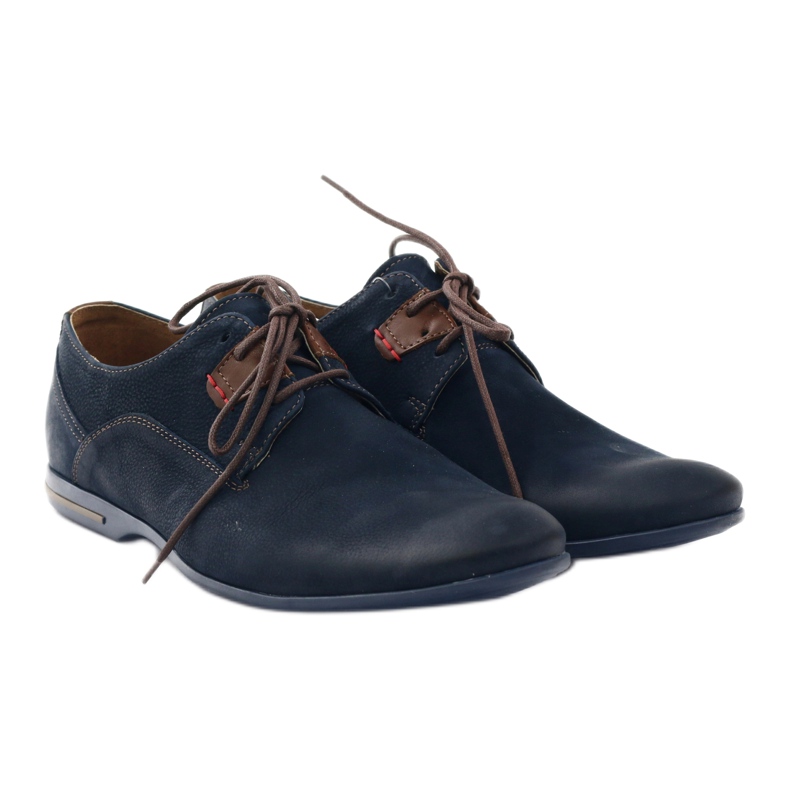 Riko Men's Casual 813 Navy Blue Shoes azul 4