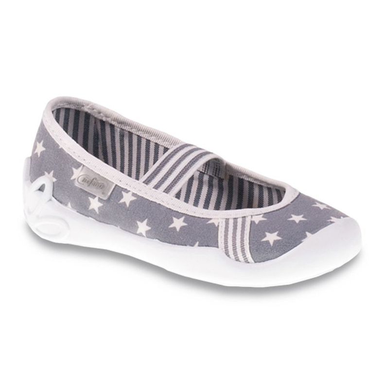 Calçados infantis Befado 193X064 cinza 1