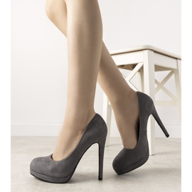 Bombas de grafite no calcanhar Ultimate cinza 2 Bombas de grafite no calcanhar Ultimate cinza 2