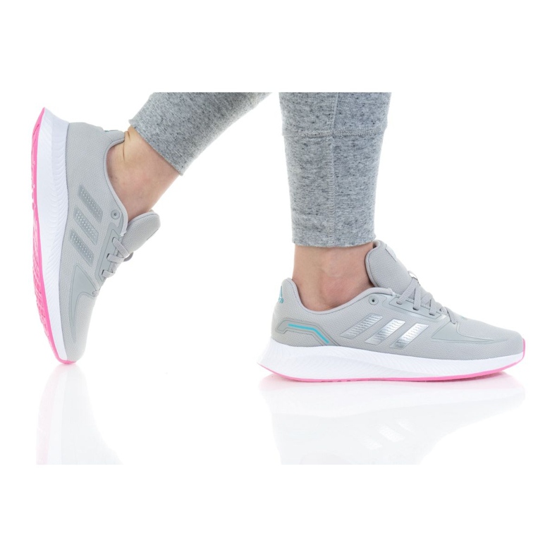 Tênis Adidas Runfalcon 2.0 KW GZ7417 cinza 1