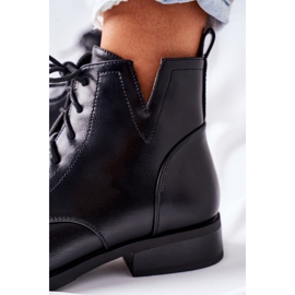 S.Barski Botas clássicas femininas Jodhpur S. Barski Bello preto 1