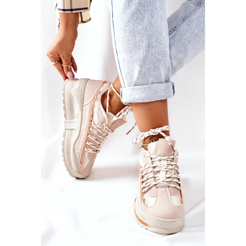 PS1 Calçados esportivos femininos tênis Beige Aland bege 1