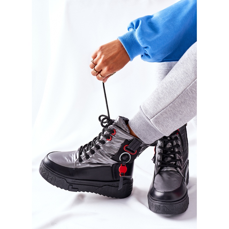 PB1 Caçadores de prata Cascia feminino preto cinza 1