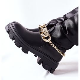 PB1 Botas pretas altas Cecina preto 1