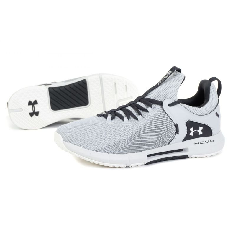 Under Armour Hovr Rise 2 M 3023 009-101 branco preto 1