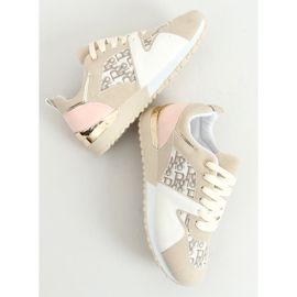 Calçado desportivo bege B0-907 Bege 1