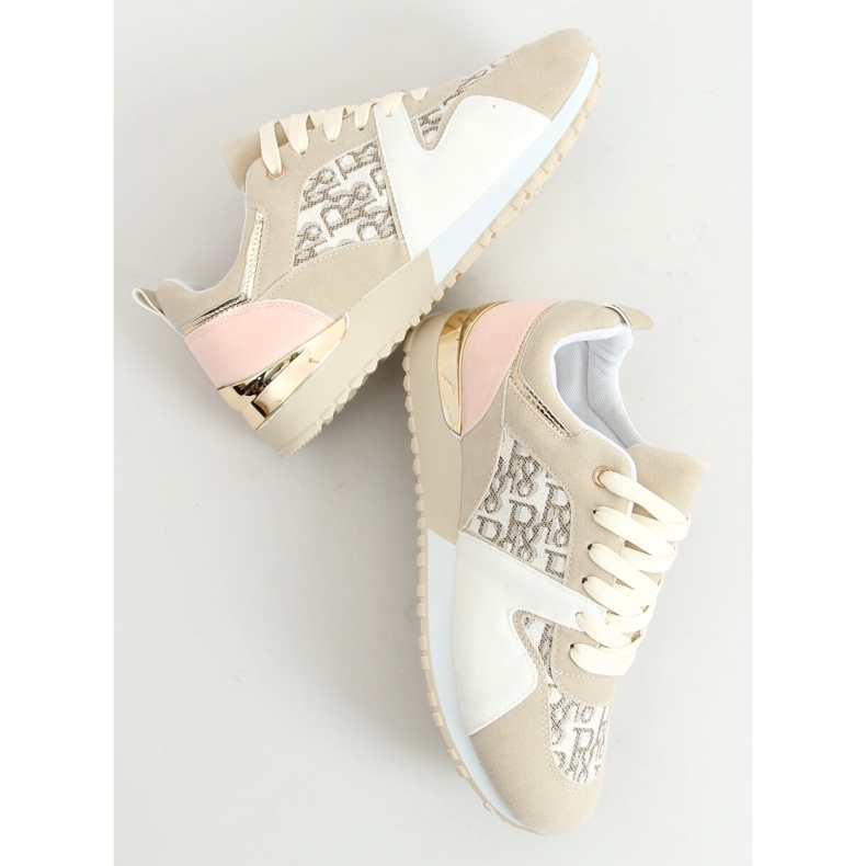 Calçado desportivo bege B0-907 Bege 1