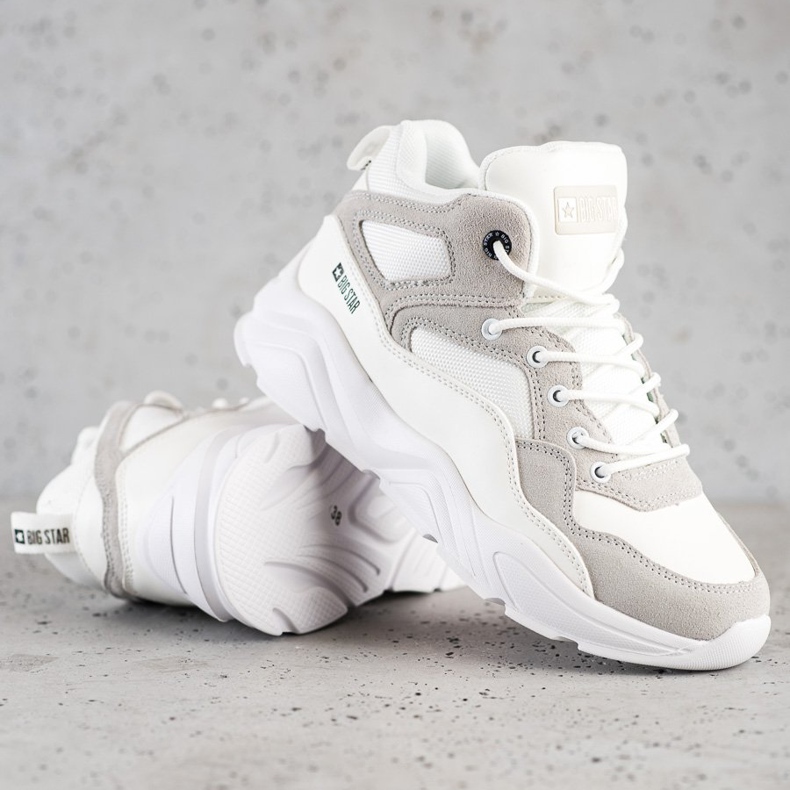 Tênis feminino Big Star GG274643 branco 1