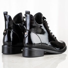 Filippo Botas elegantes com cordões preto 1 Filippo Botas elegantes com cordões preto 1