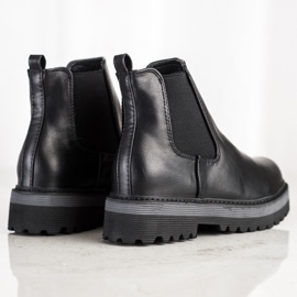 SHELOVET Botas na plataforma preto 1
