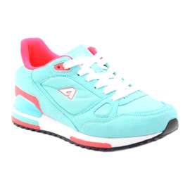 American Club Esportes ADI empatado com American 1637 Mint branco verde multicolorido rosa 1