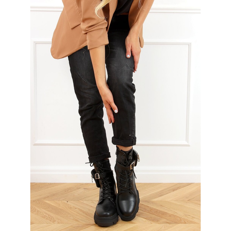 Trabalhadores Negros com Bolsa 168-291 Preto 1