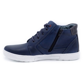 Polbut Sapatos de inverno masculino J47F azul marinho 1
