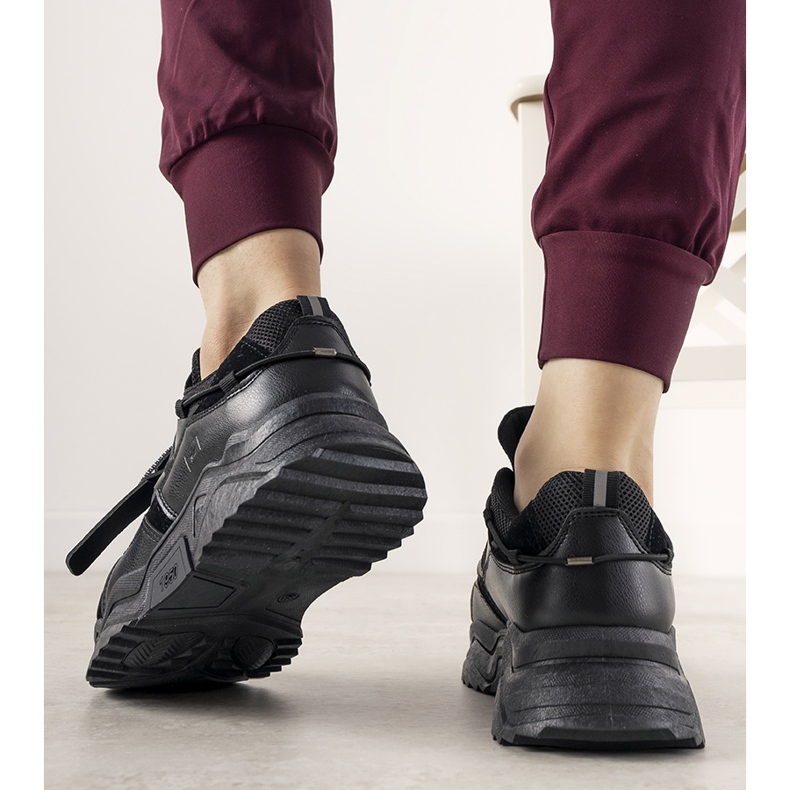 Tênis femininos negros Temida preto 1