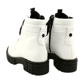 Botas femininas pintadas Caprice 9-25252-27 122 Branco 3
