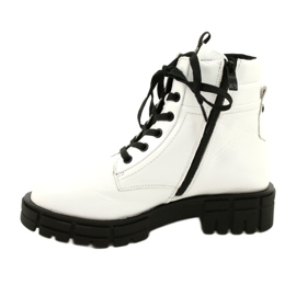 Botas femininas pintadas Caprice 9-25252-27 122 Branco 1