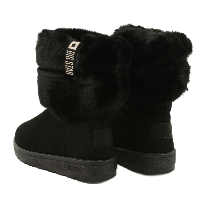 Mukluki feminino aquecido Big Star II274123 preto 3