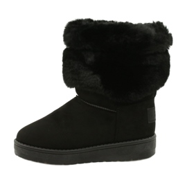 Mukluki feminino aquecido Big Star II274123 preto 1