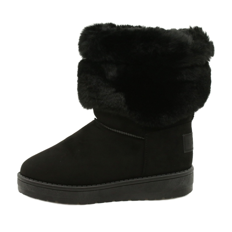 Mukluki feminino aquecido Big Star II274123 preto 1