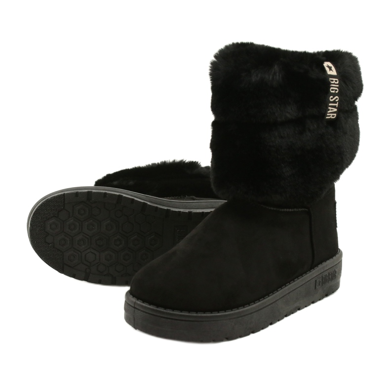 Mukluki feminino aquecido Big Star II274123 preto 4
