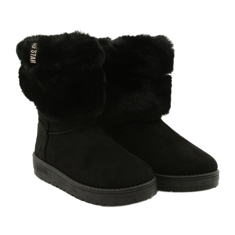Mukluki feminino aquecido Big Star II274123 preto 5