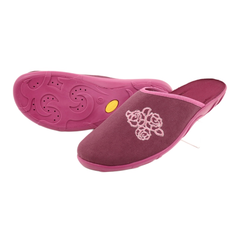 Sapatos femininos coloridos Befado pu 235D158 vermelho 4