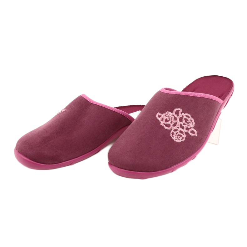 Sapatos femininos coloridos Befado pu 235D158 vermelho 3