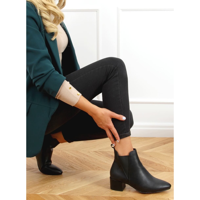 Botas pretas Chelsea, pretas G-248 Pretas preto 2