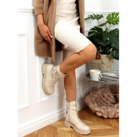 Trabalhadores com correntes RQ381 Beige bege 1