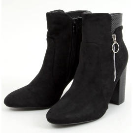 Botas no poste preto 77-231 Preto 1