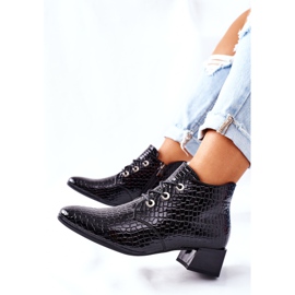 Vinceza Botas Albeq de salto alto pretas preto 1