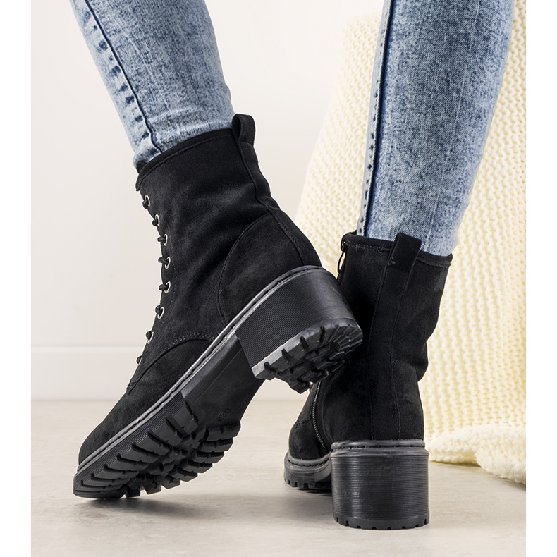 Deve ter botas femininas negras preto 1 Deve ter botas femininas negras preto 1