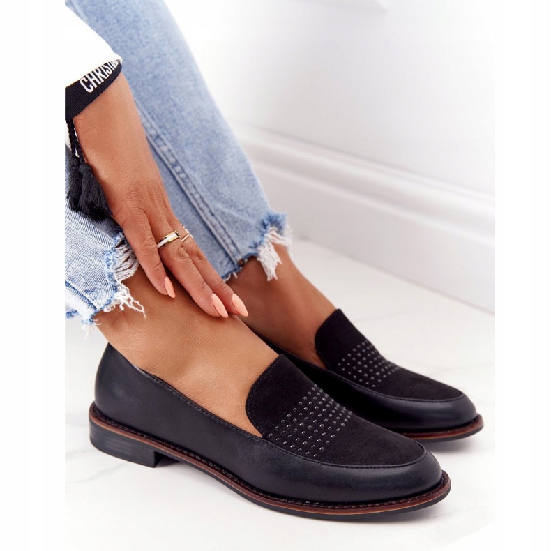 Mocassim feminino Sergio Leone Black preto 4