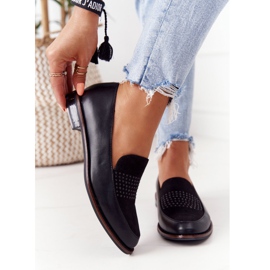 Mocassim feminino Sergio Leone Black preto 2