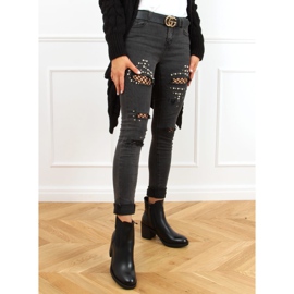 Botas pretas Chelsea, pretas 9565 pretas preto 1